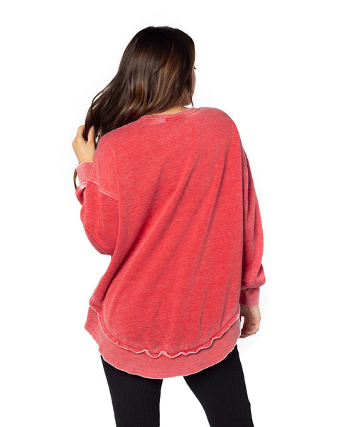 Hightower - Chicka-D Ladies Burnout Sweatshirt