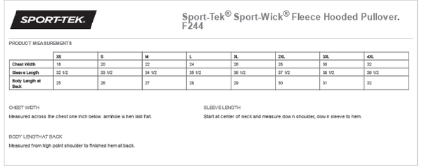 One Train Sport-Wick® Fleece Hooded Pullover