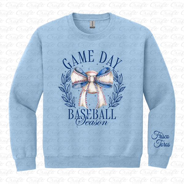 Frisco Toros Game Day Light Blue Sweatshirt