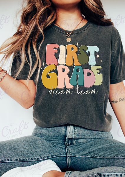 Teacher Dream Team Shirt-Robertson Elementary