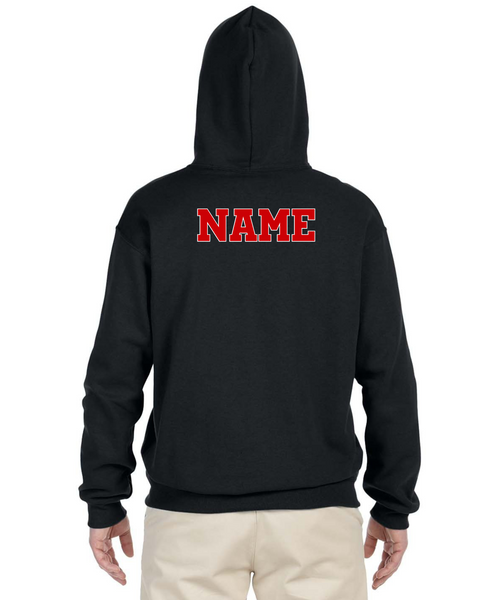 Black Frisco Flyers Player Hoodie