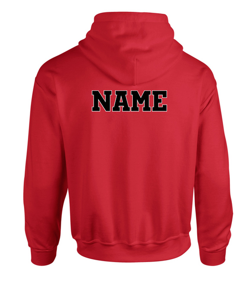 Red Frisco Flyers Player Hoodie