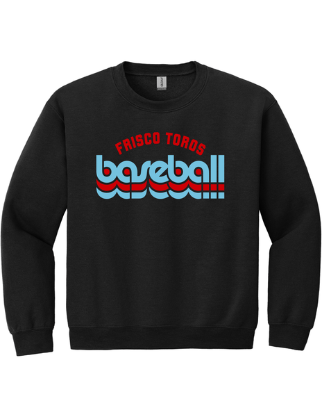 Frisco Toros Baseball Black Sweatshirt