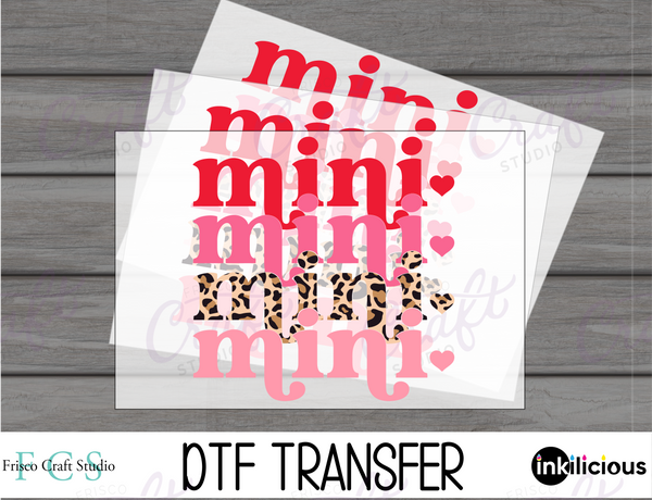 Mini Mini Mini-Direct to Film Transfer