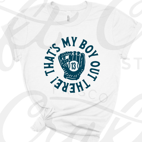 That's my boy out there!