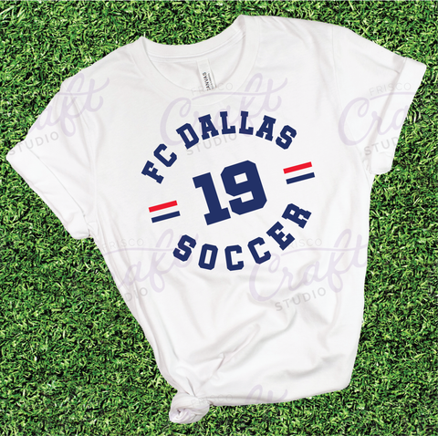 Jersey Number Shirt-FC Dallas