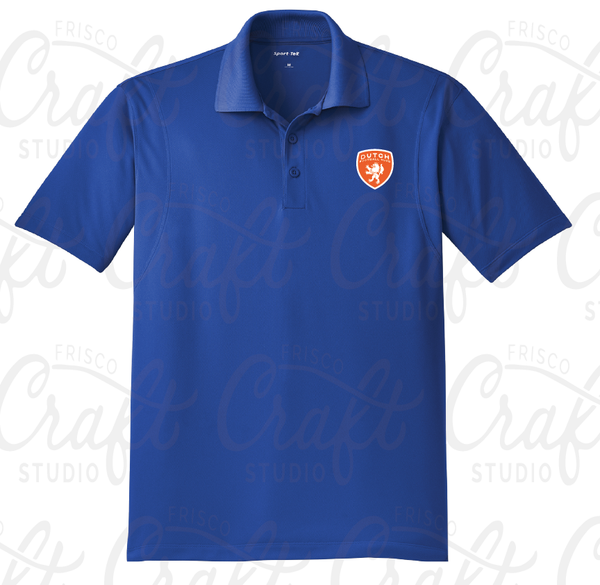 Dutch FC Polo- Moisture Wicking
