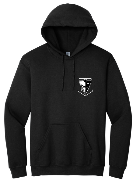 Renegades Softball Hoodie with Small Logo in Black