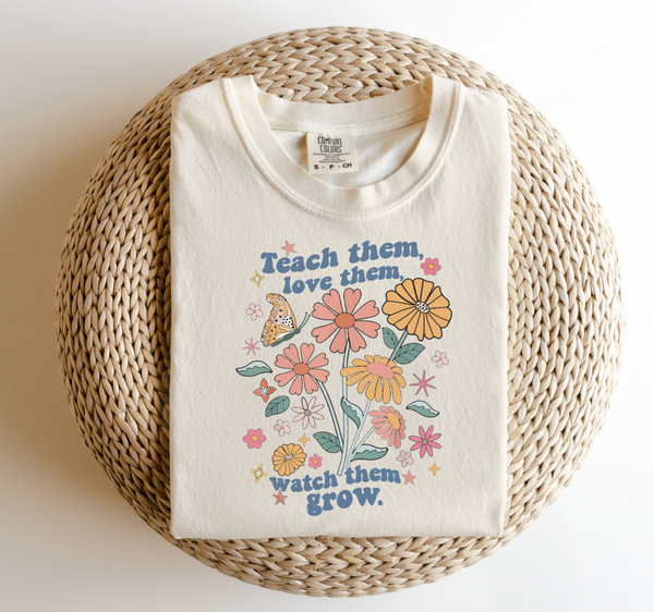 Teach Them Love Them Watch Them Grow-Robertson Elementary