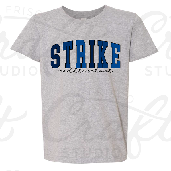 Strike Middle School Blue Hues