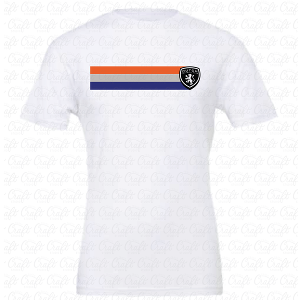 Dutch FC Stripes- Bella Cotton Tee