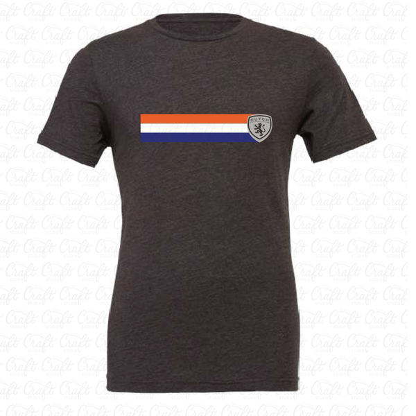 Dutch FC Stripes- Bella Cotton Tee