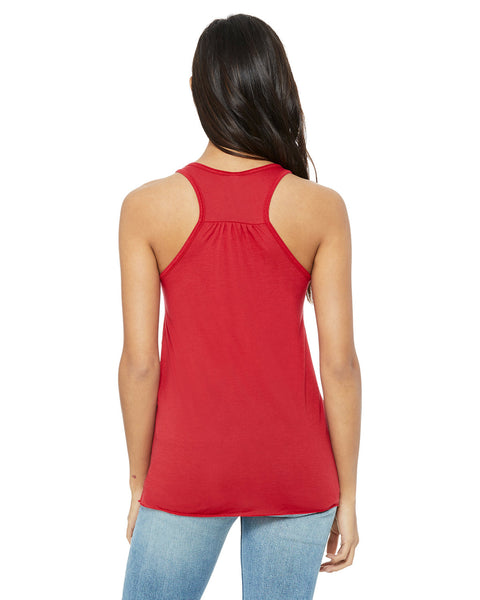 Centennial Baseball - Titans Heart - Bella Canvas Flowy Racerback Tank Top