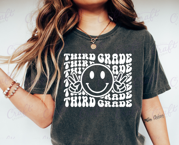 Smiley School Shirt (1st-5th)-Robertson Elementary