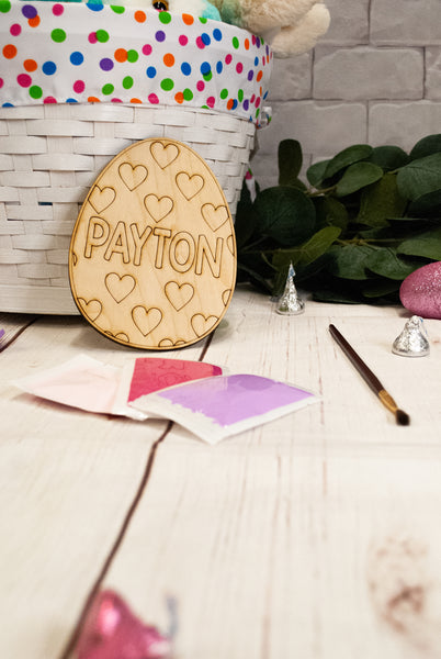 DIY Wood Easter Egg