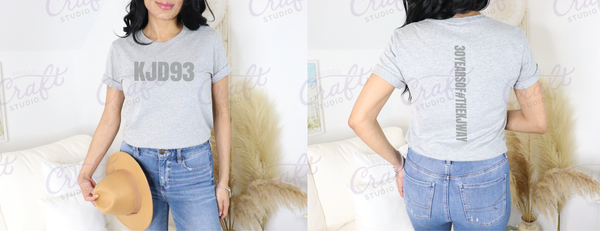 KJD93 Monochromatic Short Sleeve Shirt