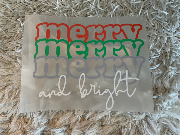 Merry Merry & Bright Press & Go