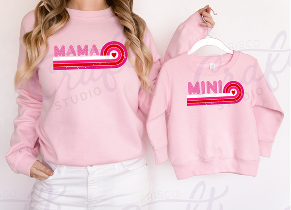 Mama Valentines-Iron On Decal, Press and Go
