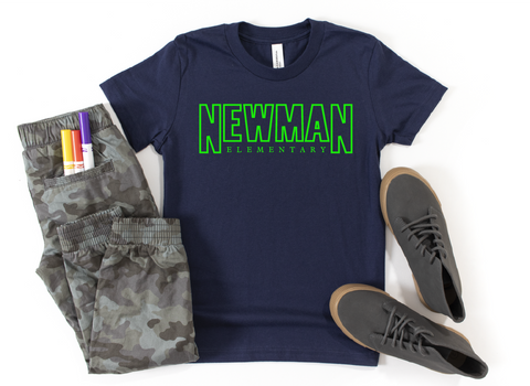 Newman Navy & Green