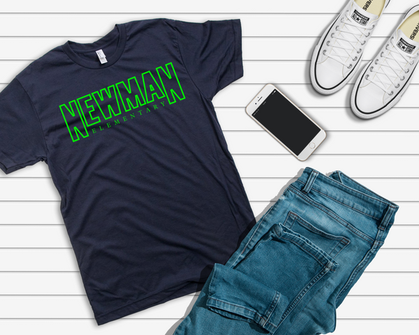 Newman Navy & Green
