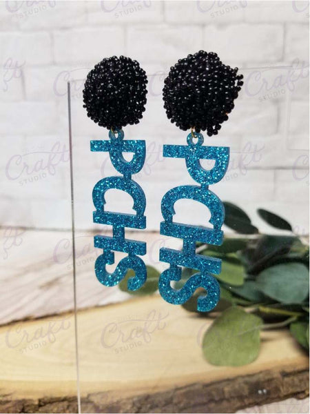 PCHS Acrylic Earrings