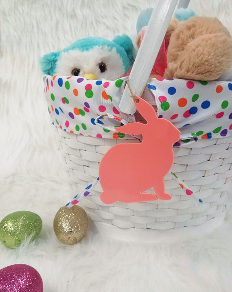 Personalized Acrylic Bunny Tag