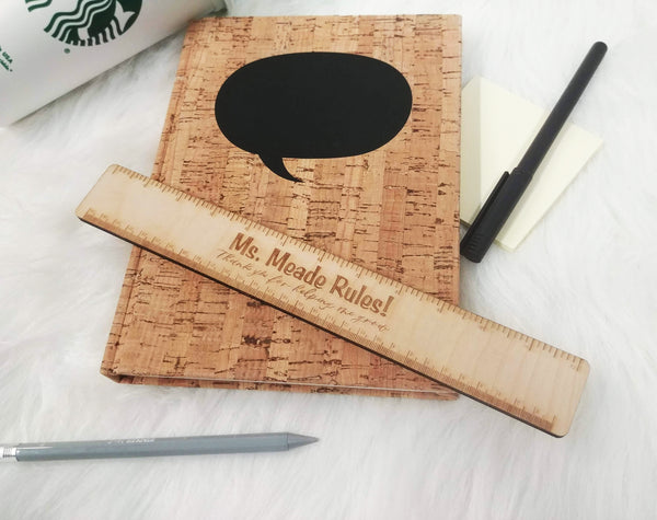 Teacher Appreciation Wood Ruler