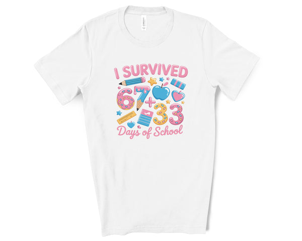 I Survived 100 Days Icecream DTF