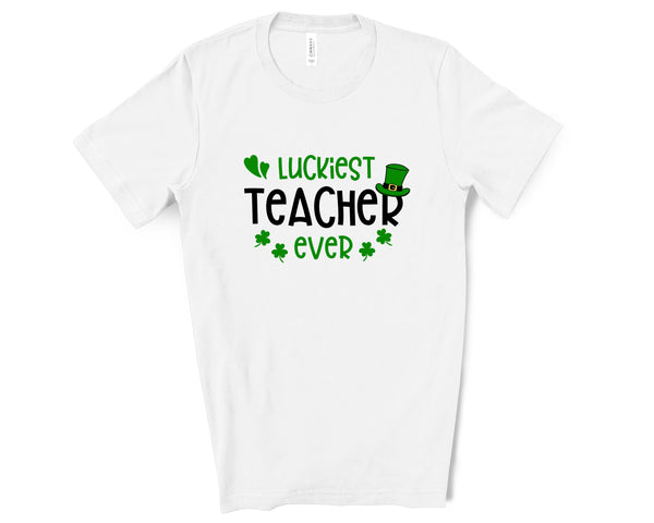 Luckiest Teacher Ever DTF