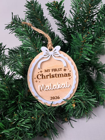 Baby's First Christmas Ornament