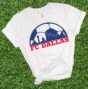 FC Dallas Split Dallas Skyline