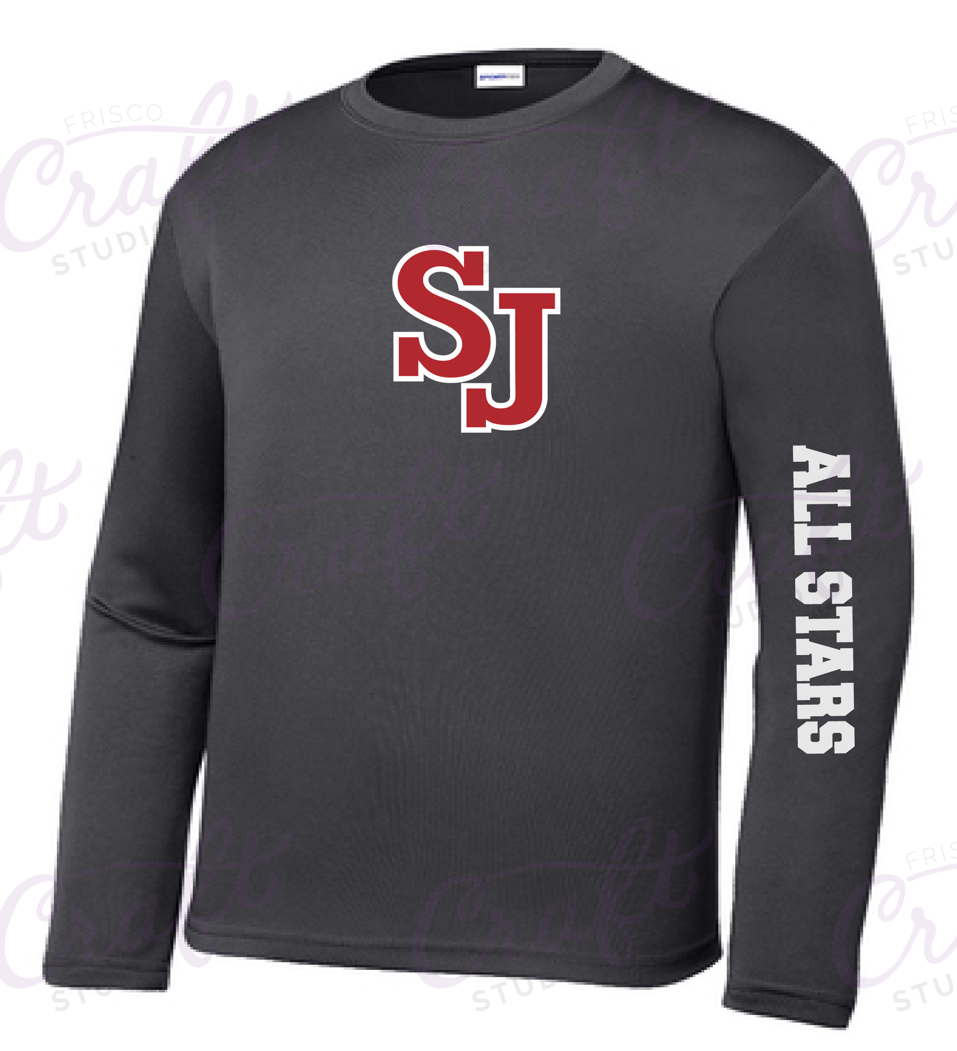 SJ Red Long Sleeve-Dri Fit