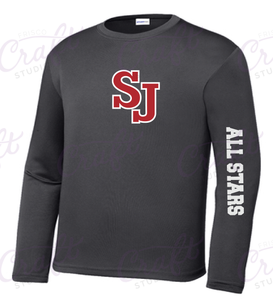 SJ Red Long Sleeve-Dri Fit