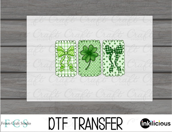 Coquette St. Patricks Day DTF