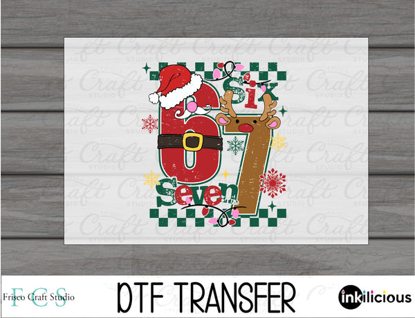 6-7 Christmas DTF