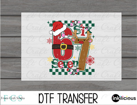6-7 Christmas DTF
