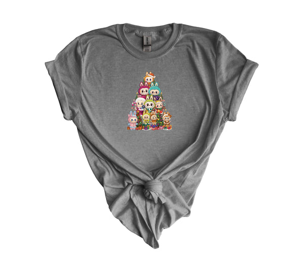 Labubu Christmas Tree DTF