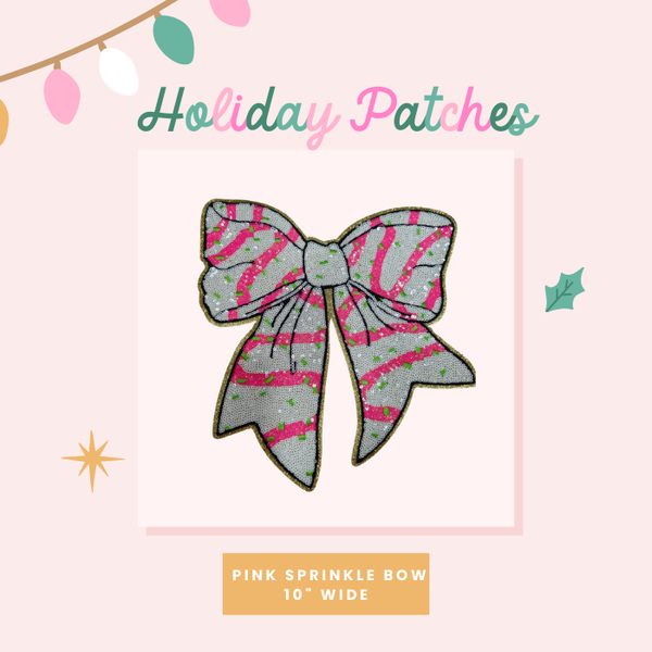 Pink Cupcake Bows