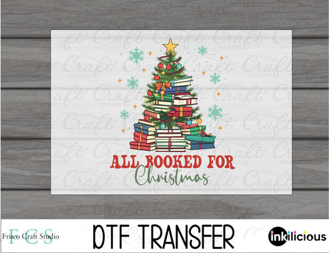 All Booked For Christmas DTF