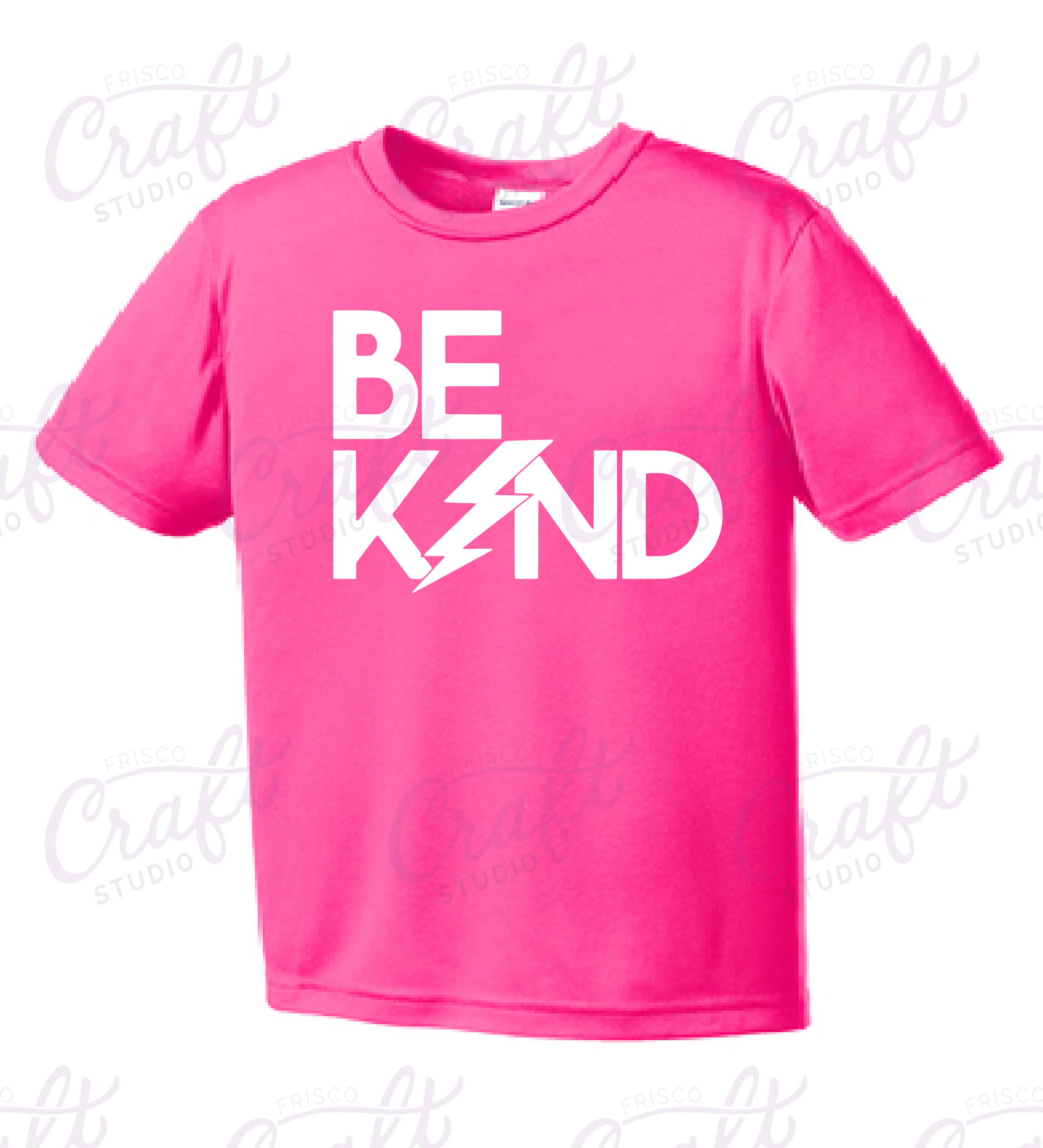 Be Kind Lightening-Neon Pink