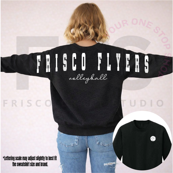 Frisco Flyers Volleyball Marquee Letter Sweatshirt