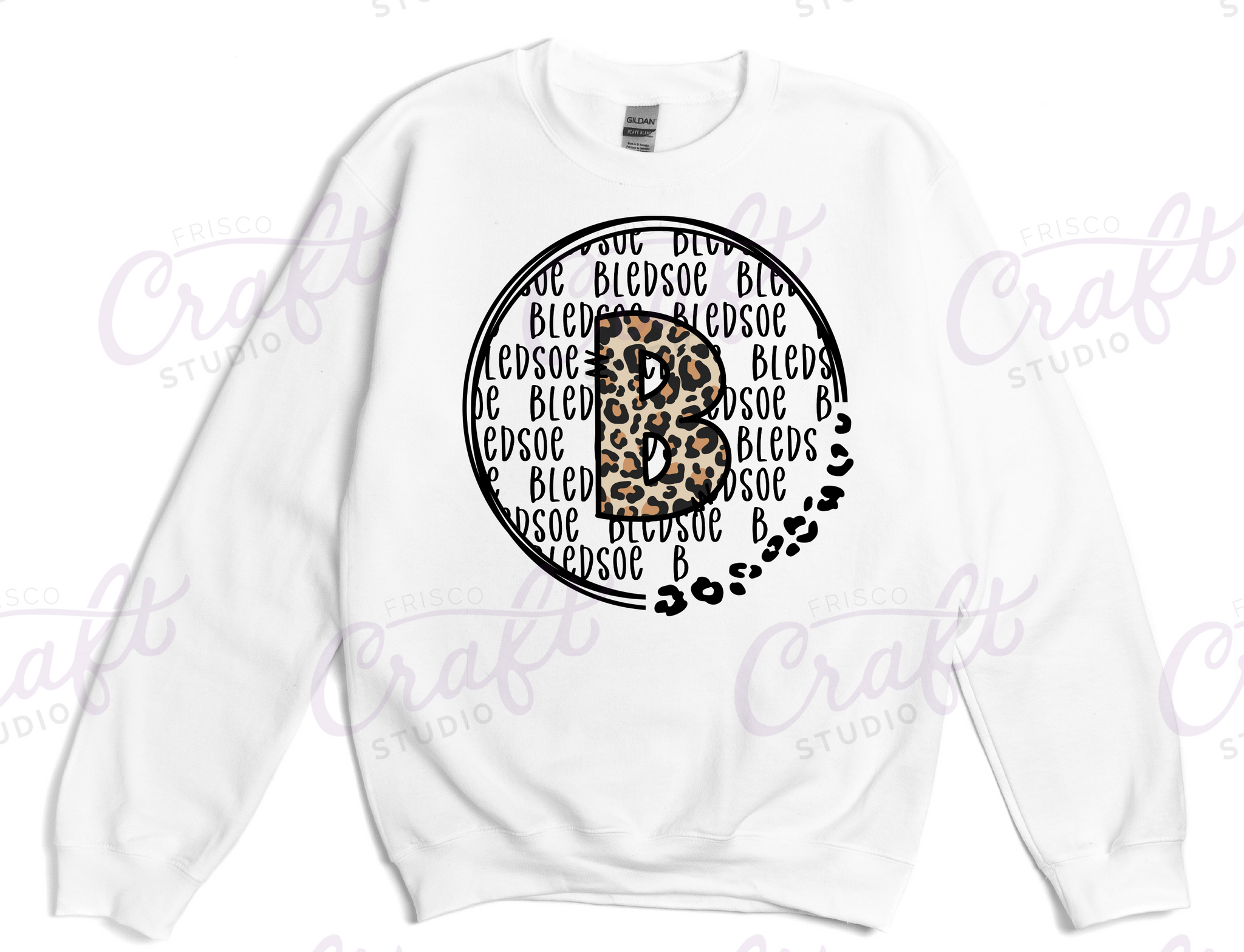 Bledsoe Sweatshirt- Leopard