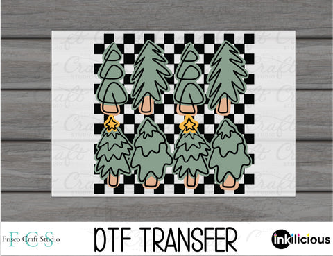 Checkered Tree DTF