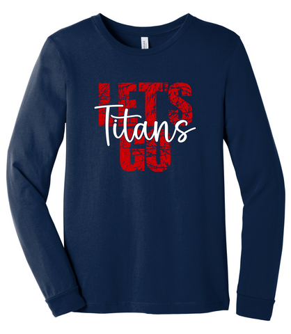 Let's Go Titans Cotton Long Sleeve T-Shirt