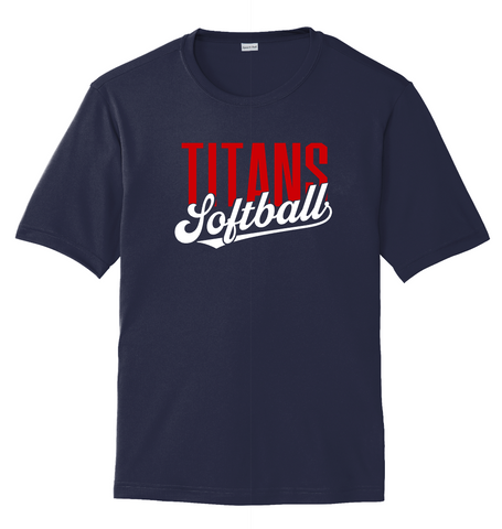Titans Softball Dri-Fit Short Sleeve T-Shirt