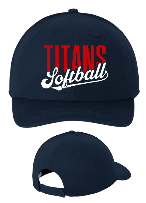 Titans Softball Navy Hat