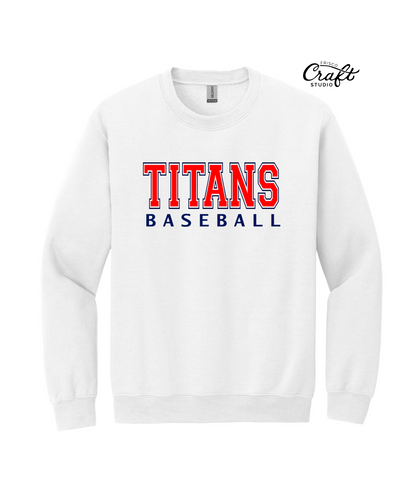 Centennial Baseball - Classic Titans Baseball Sweatshirt