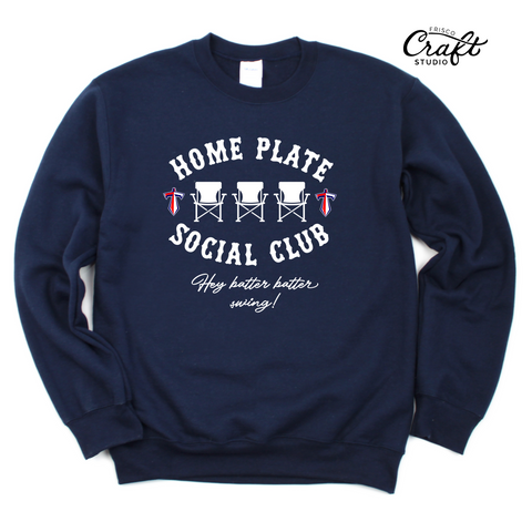 Centennial Baseball - Home Plate Social Club Sweatshirt