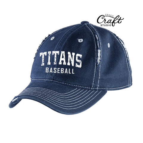Centennial Baseball Hat - Distressed Titans Baseball