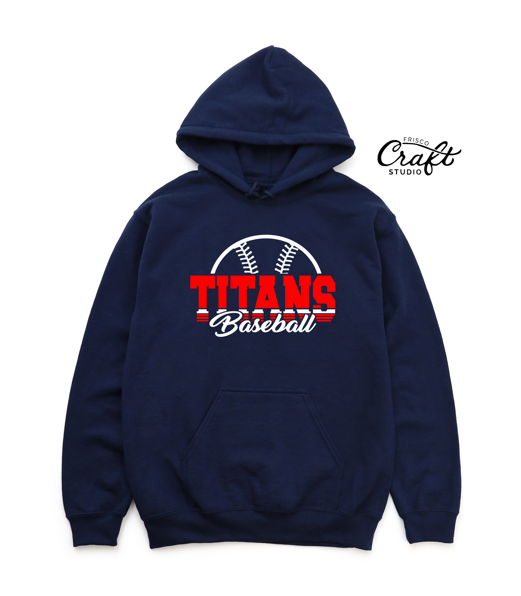 Centennial Baseball - Titans Baseball Spliced Hoodie